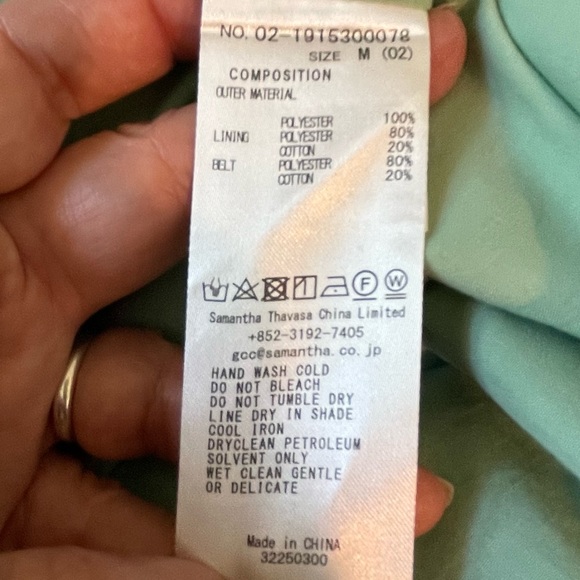 Redyazel Green Floral Print Secretary Style Dress Size Medium - Picture 5 of 5